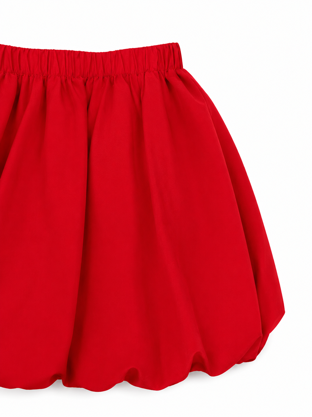 Falda Dama OFERTA Globo Color Rojo | Cintura Elástica | Moda Casual y Elegante