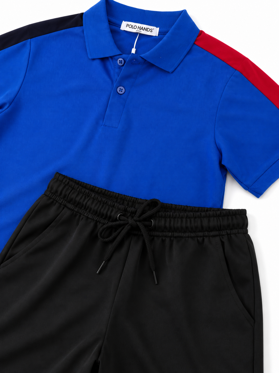 Set niño tipo polo con short