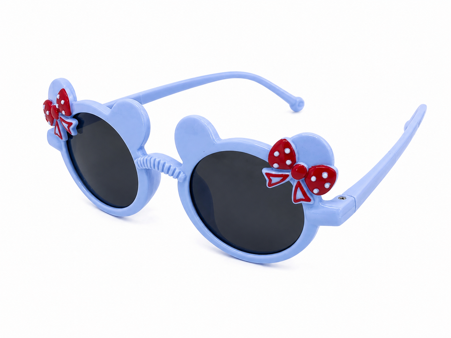 Lentes niña con diseño de orejitas y moños
