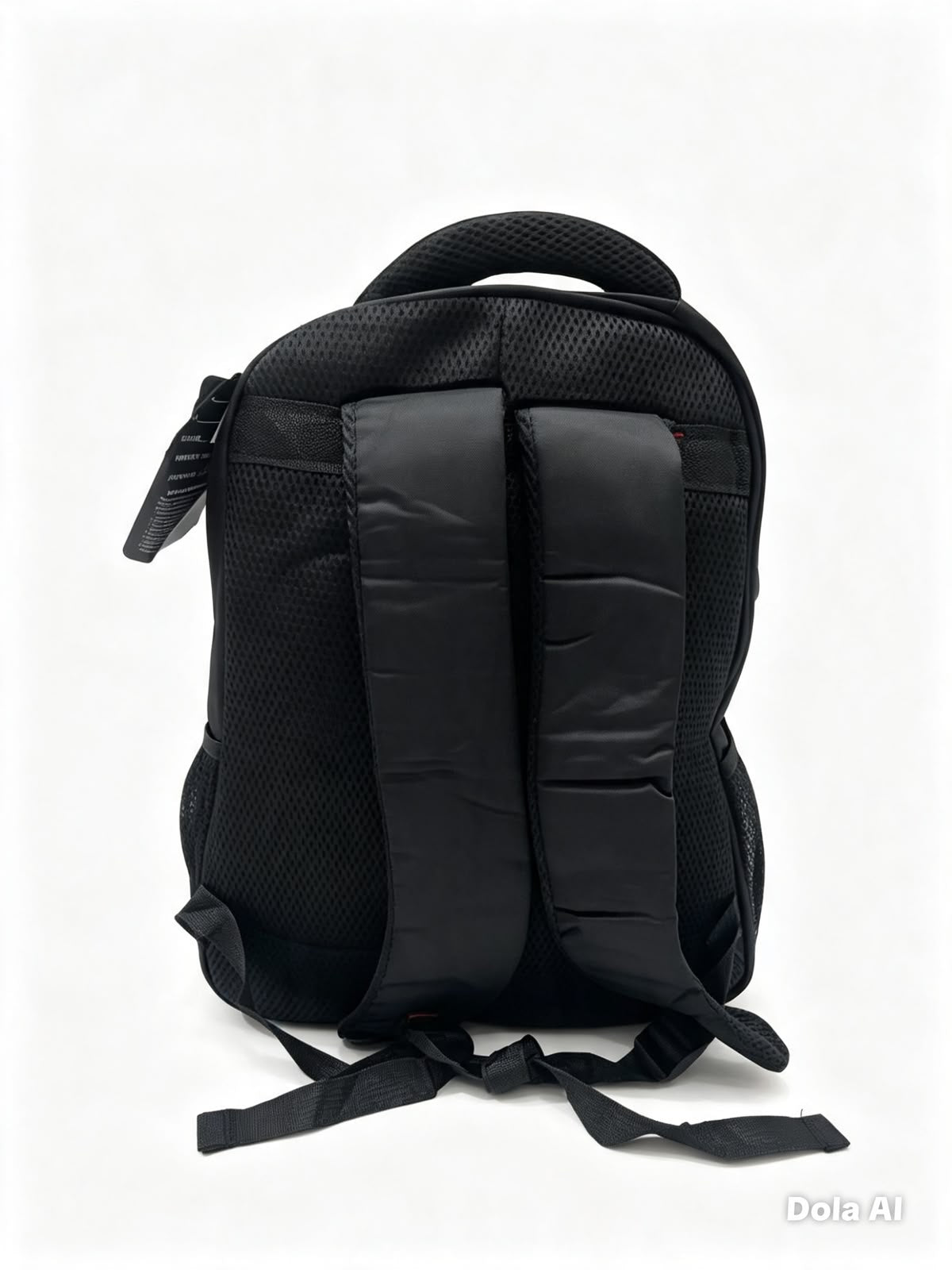 Mochila juvenil negra con candado de seguridad