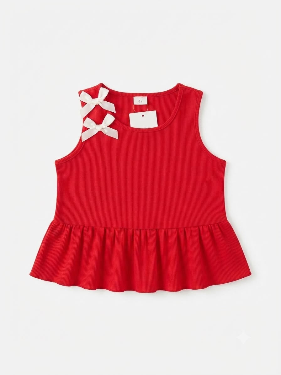 Set niña pantalón de mezclilla con bordos