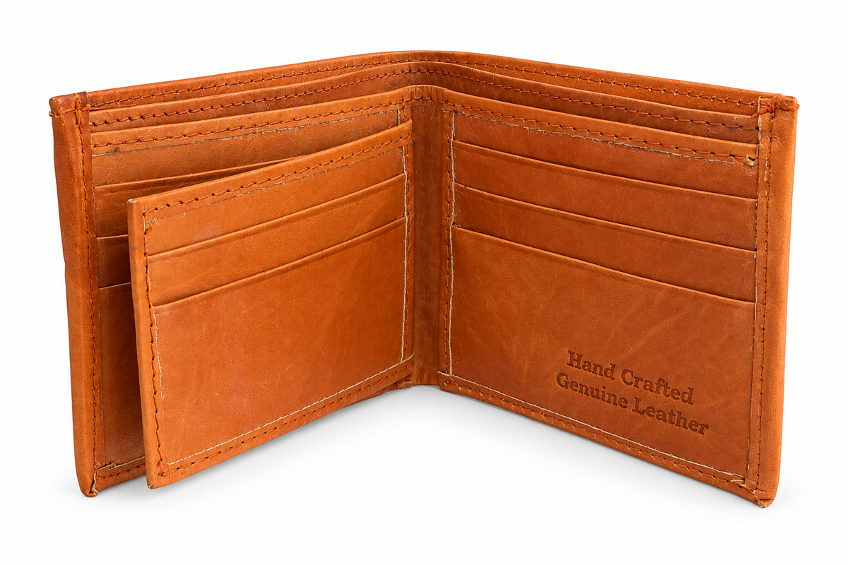 Cartera caballero clásica con múltiples compartimentos – OFERTA