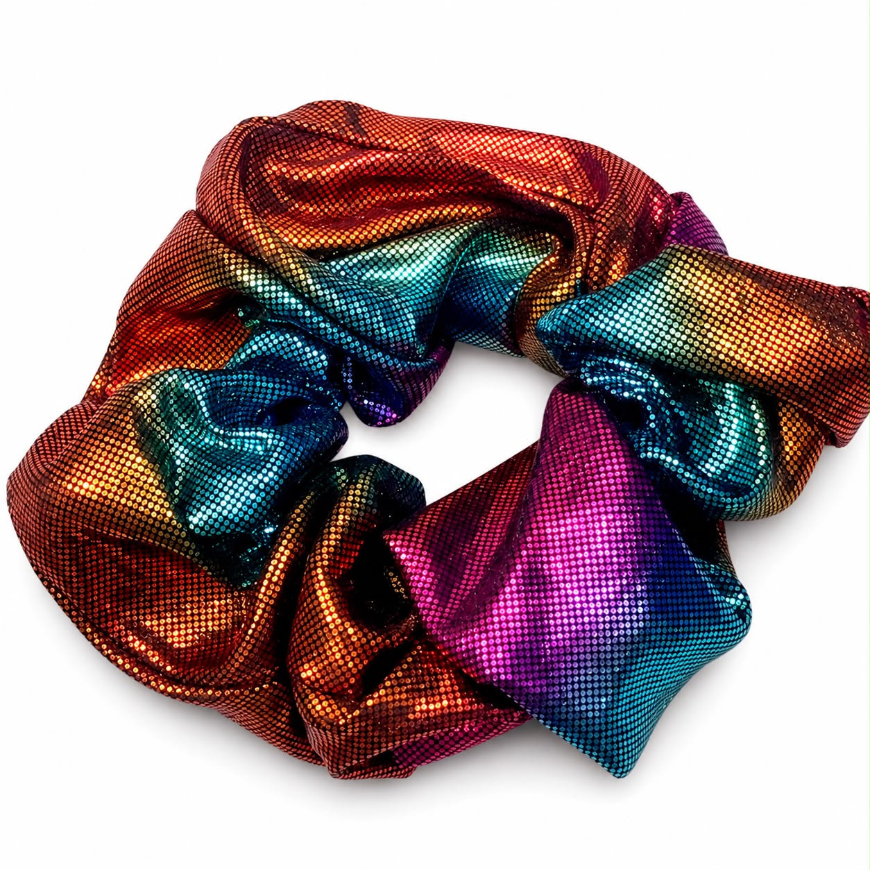 Liga cabello accesorio multicolor brillante