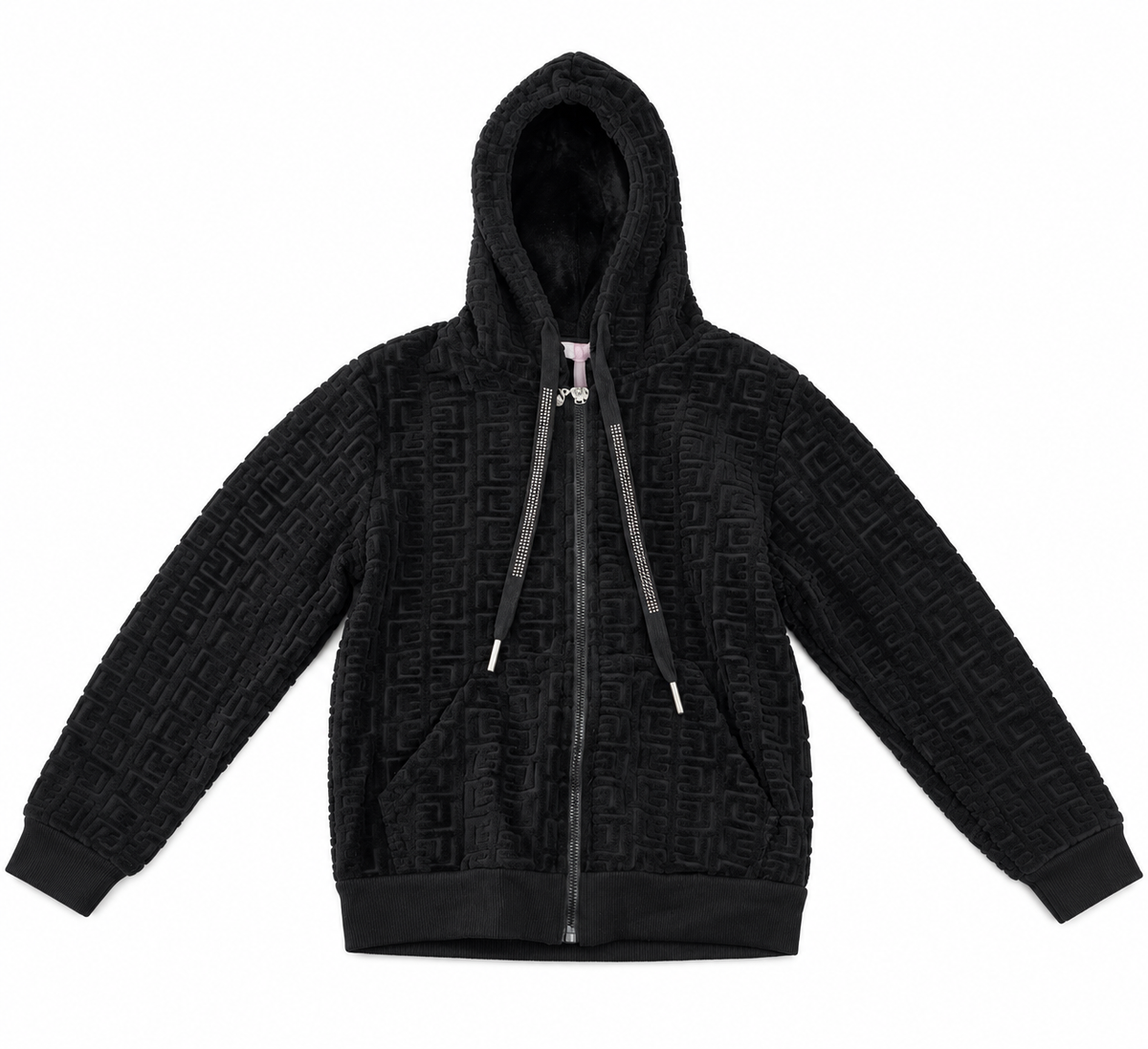 Set niña textura en relieve-negro🖤