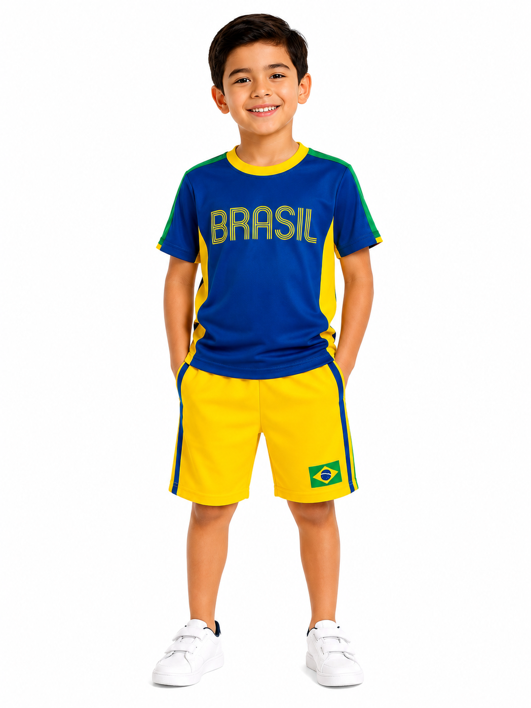Set deportivo niño Brasil 🇧🇷⚽