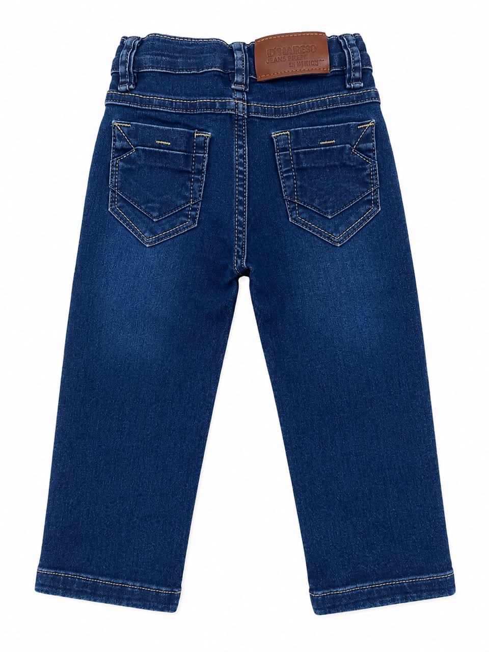 Pantalón niño mezclilla slim fit azul oscuro