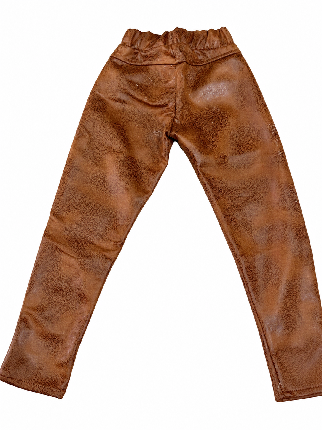 OFERTA-Set niña pantalón y chaqueta efecto piel🤎✨