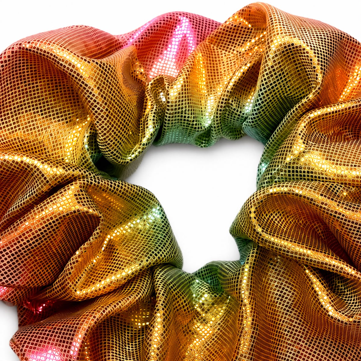 Liga cabello accesorio multicolor metálica