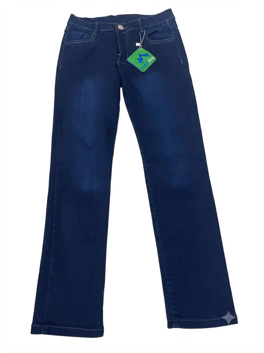 Pantalón Niño de Mezclilla Azul Oscuro