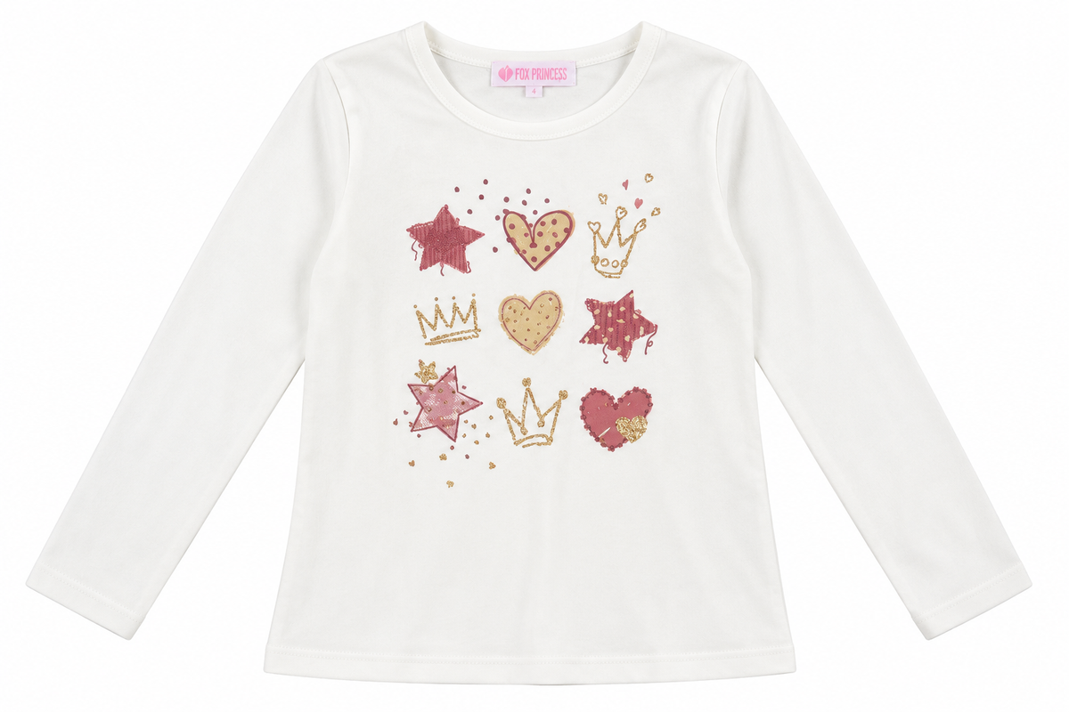 Set niña 3 piezas rosa con sudadera estampada