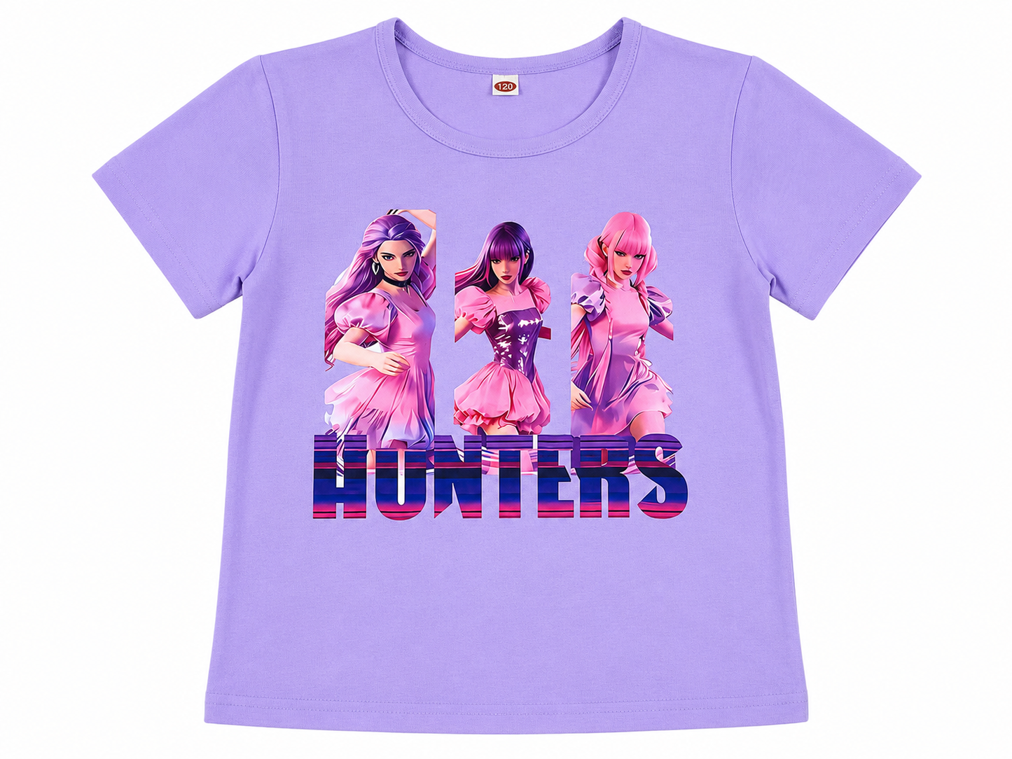 Blusa niña lila con estampado de guerras cantantes