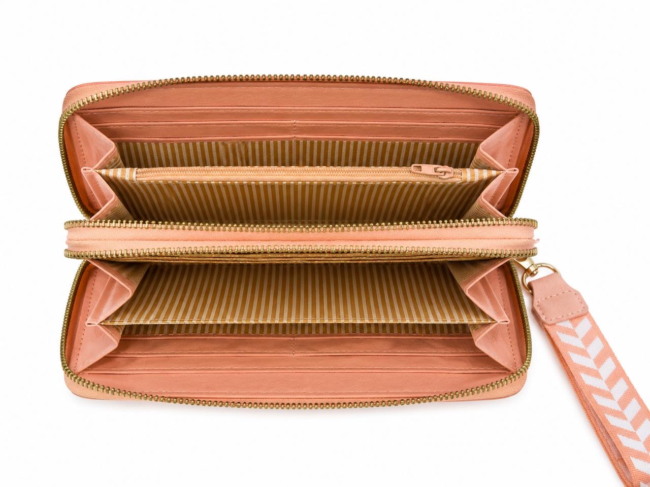 Cartera Dama color Dirazno