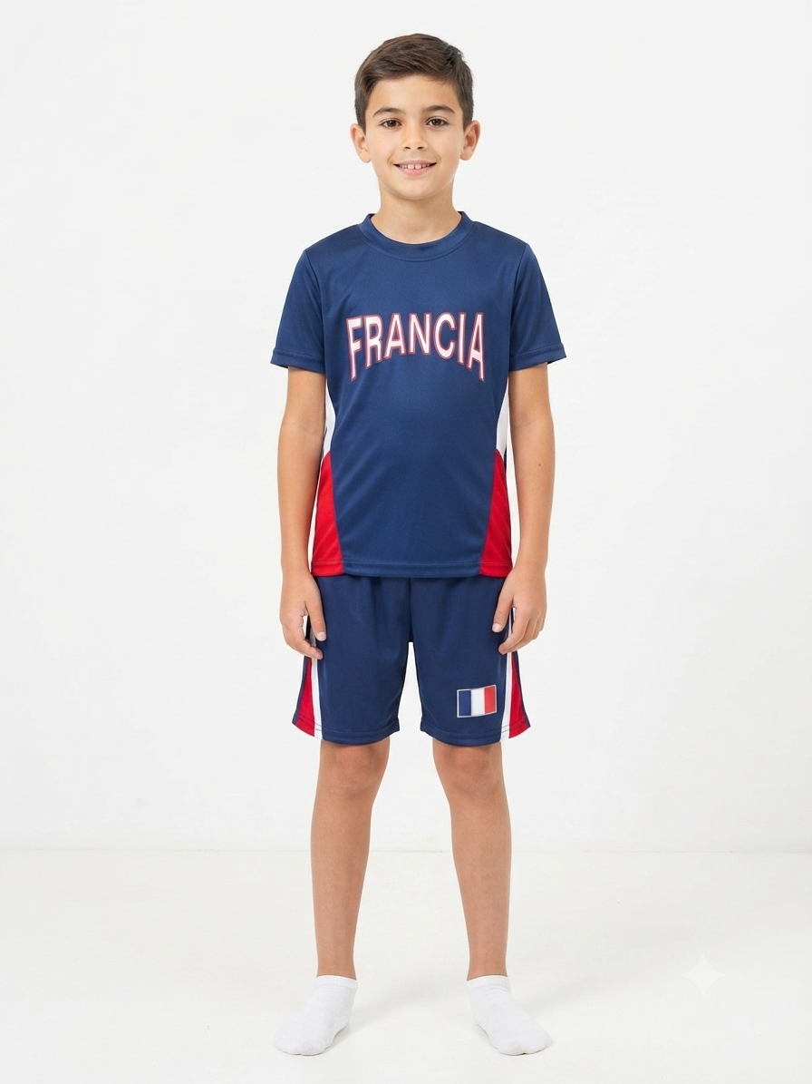 Set deportivo niño Francia 🇫🇷⚽