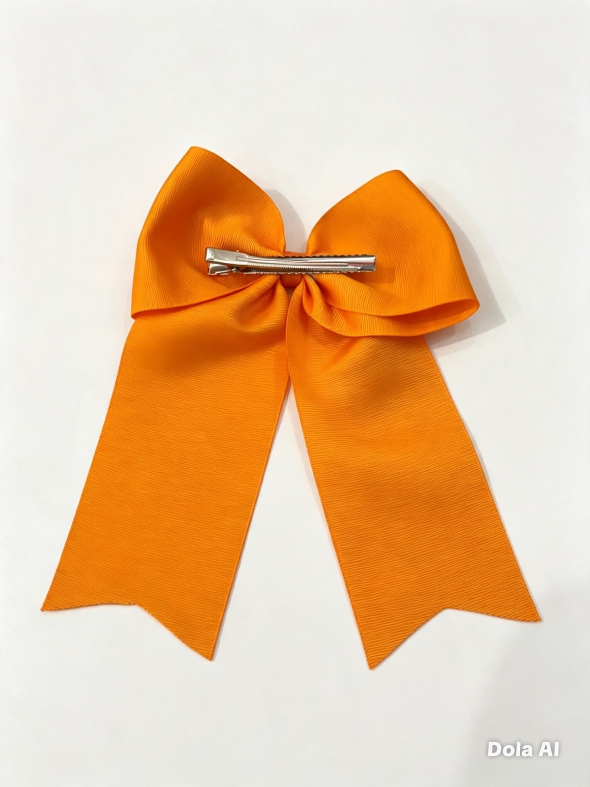 Moño niña naranja clásico con tirantes largos 🎀🧡