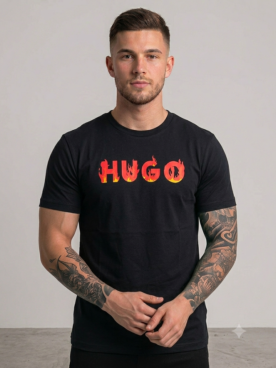Playera caballero cuello redondo  HUG@