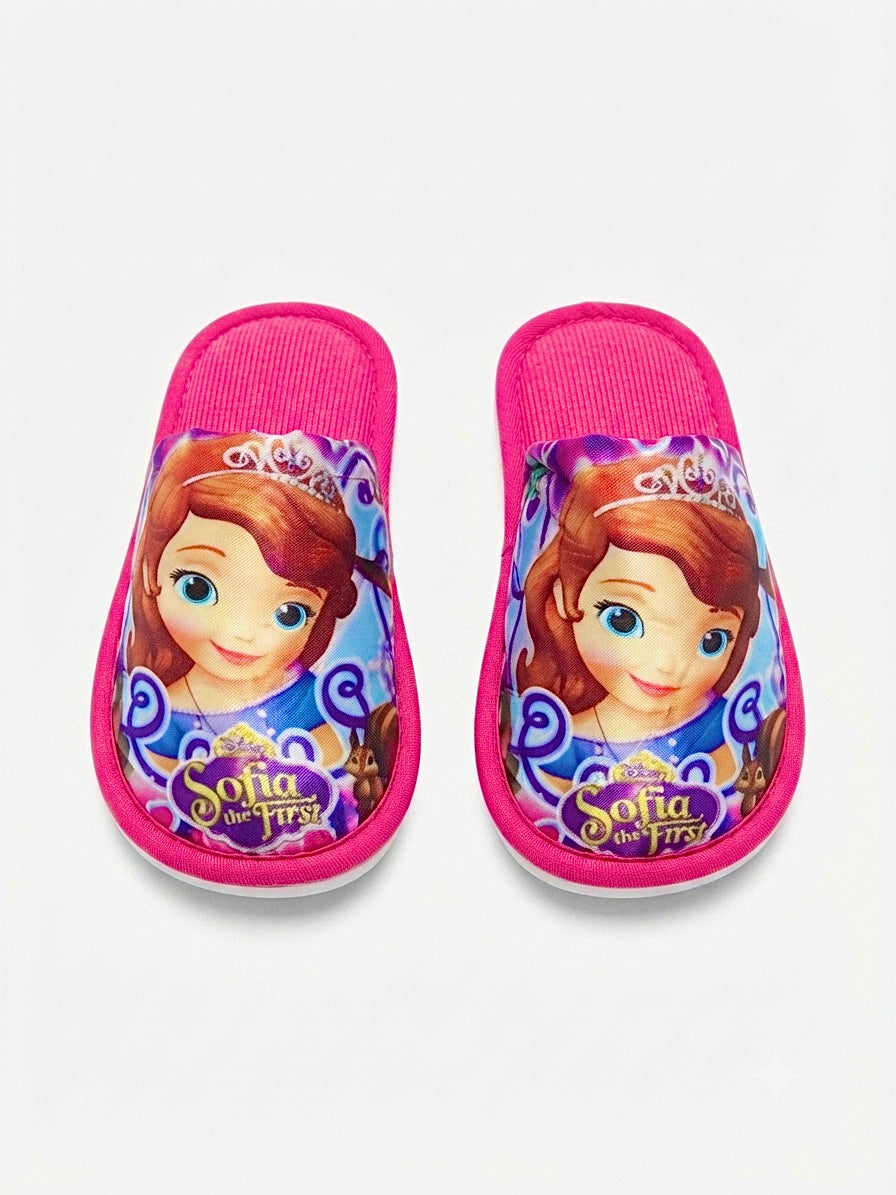 Pantufla Niña Princesita Encantada Rosa