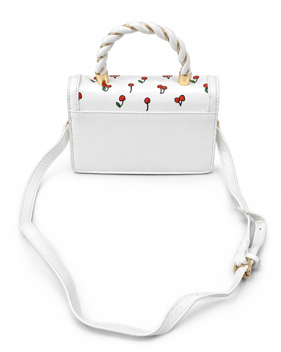 Bolsa dama con estampado de cerezas 🍒✨