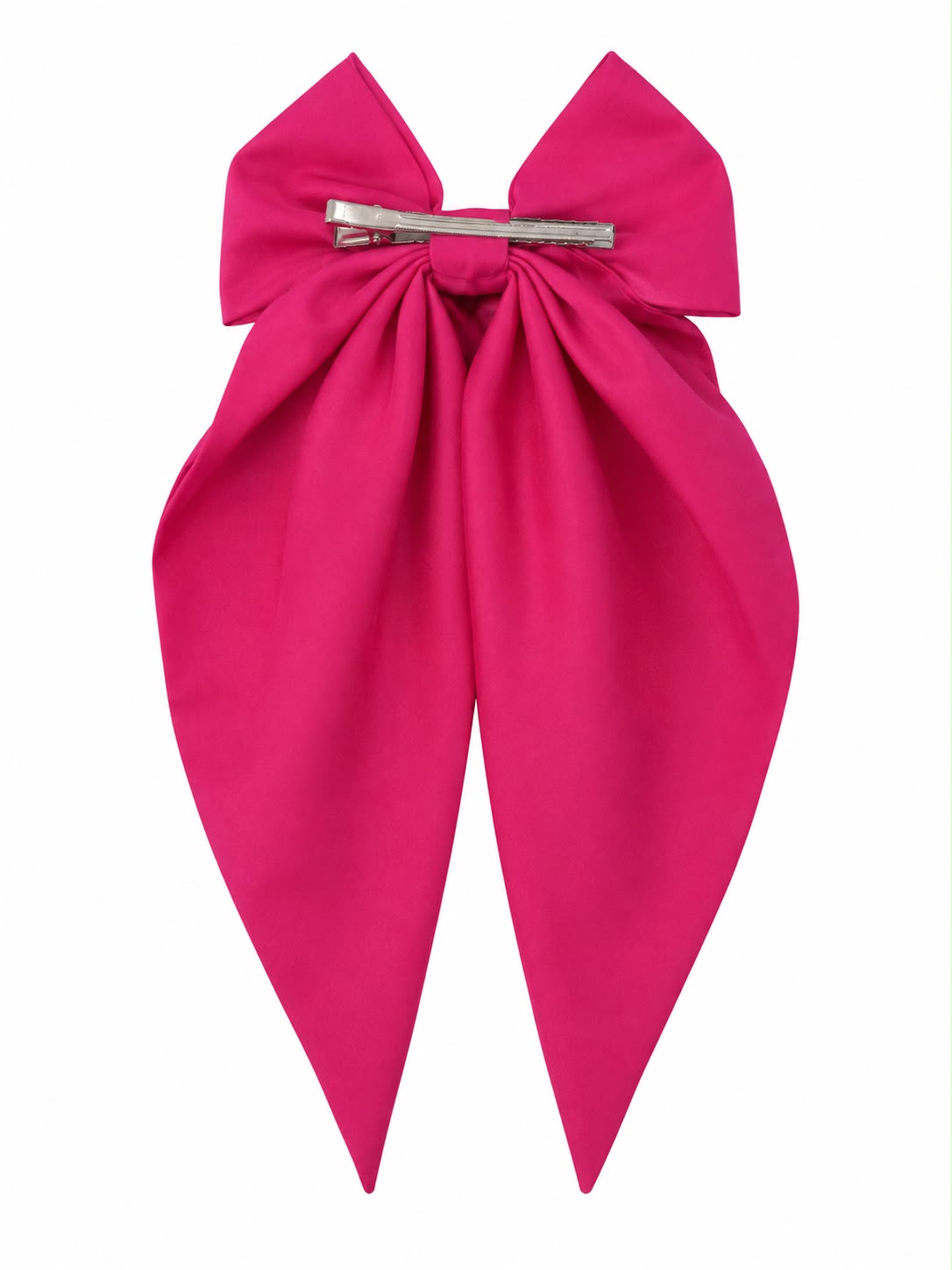 🎀 Moño coquette niña elegante Rosa fiusha