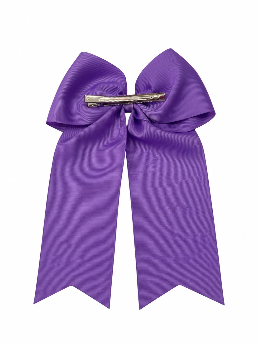 Moño niña morado con tirantes largos 🎀💜