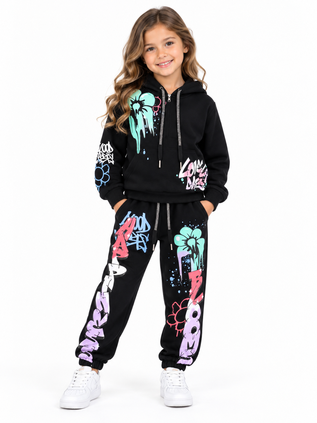 Set niña- estilo urbano 🖤🎨