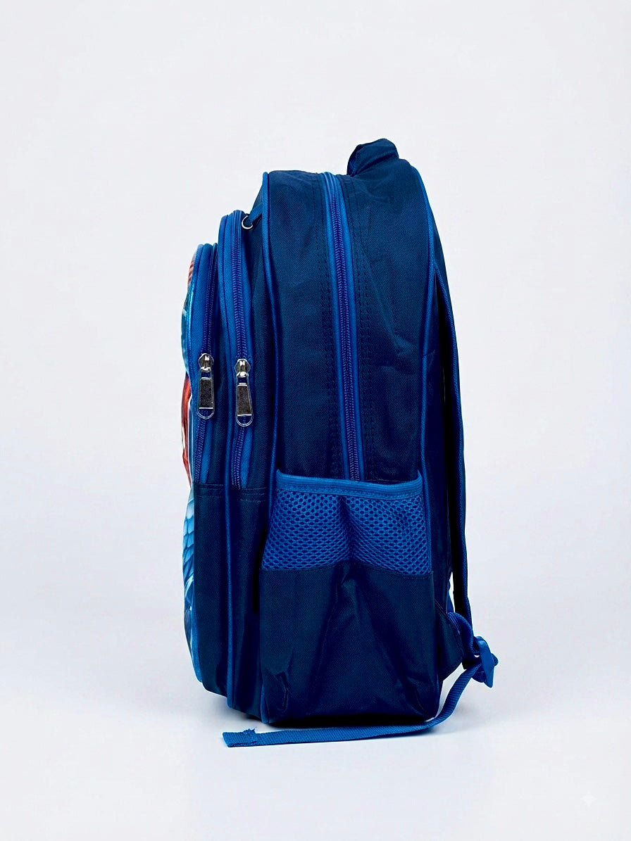 Set Mochila Infantil Ciudad Aventura Azul 3 Piezas