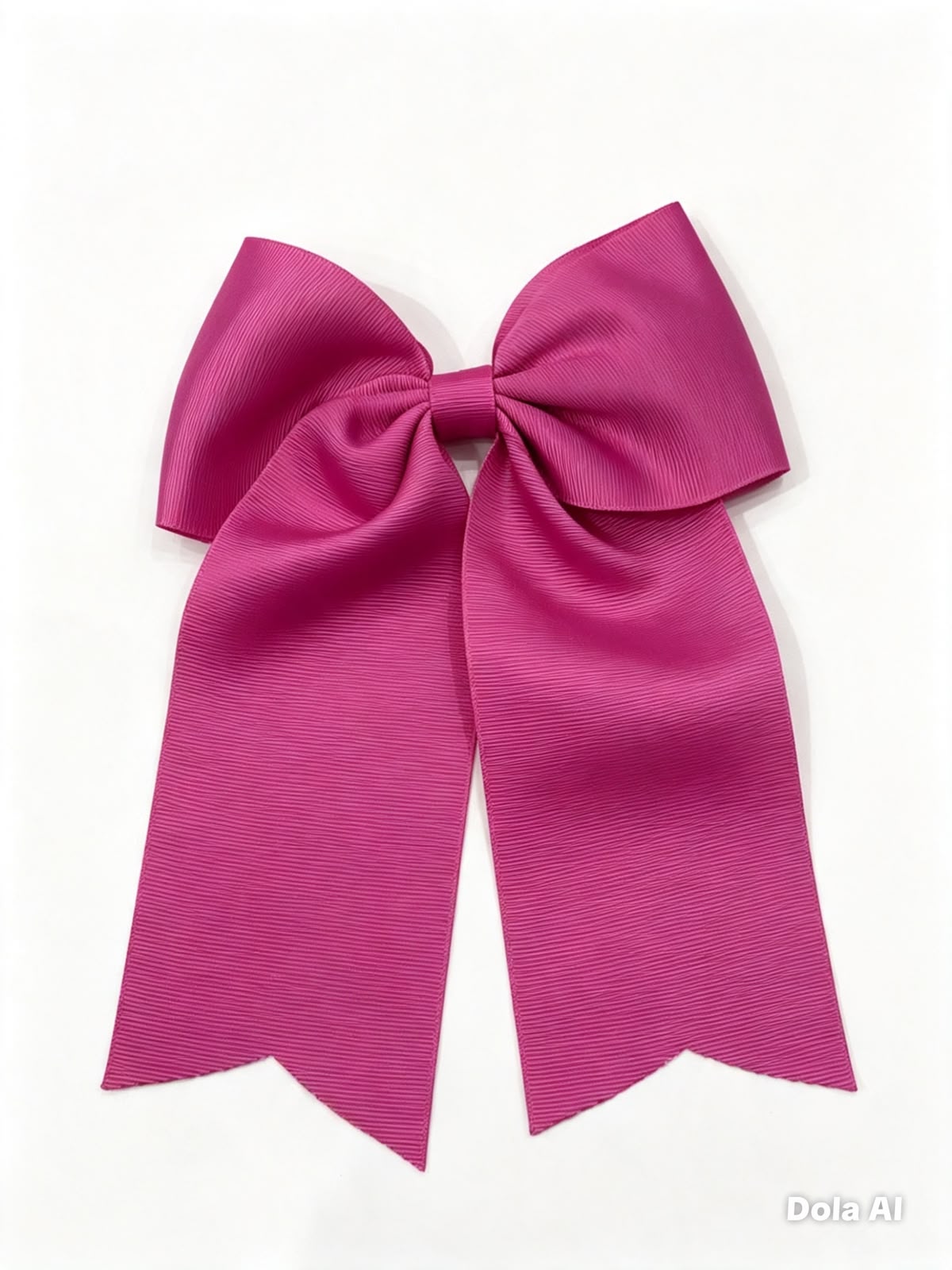 Moño niña fucsia con tirantes largos 🎀💗