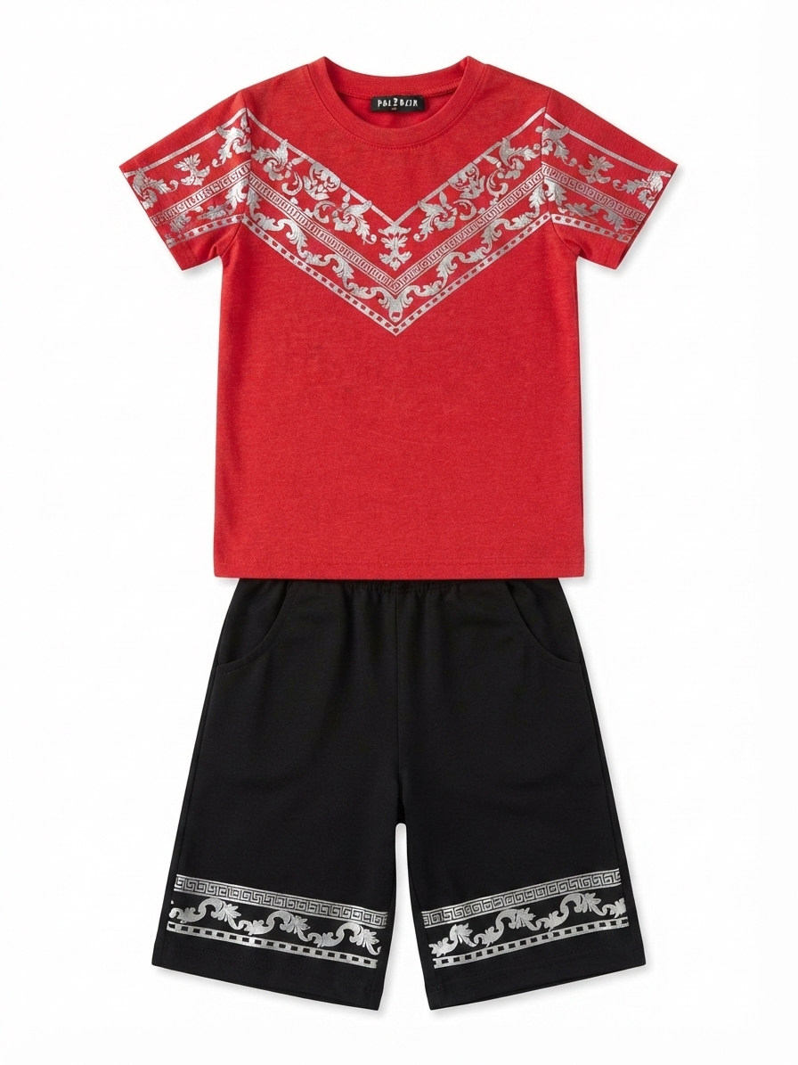 Set niño – Playera estampada + Short deportivo
