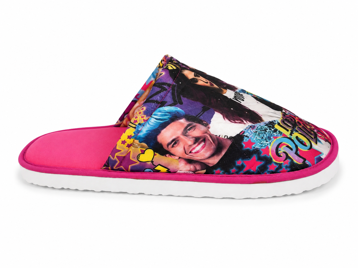 Pantuflas niña diseño influencers multicolor