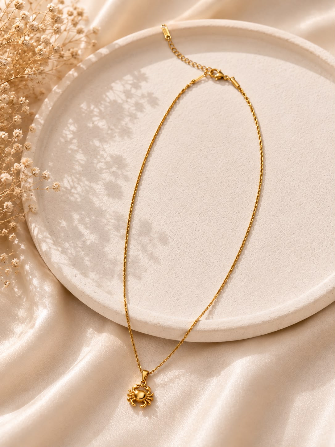 Collar accesorio dama – Dije cangrejo