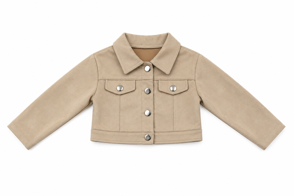 Set niña con falda y chaqueta estilo moderno y elegante ✨