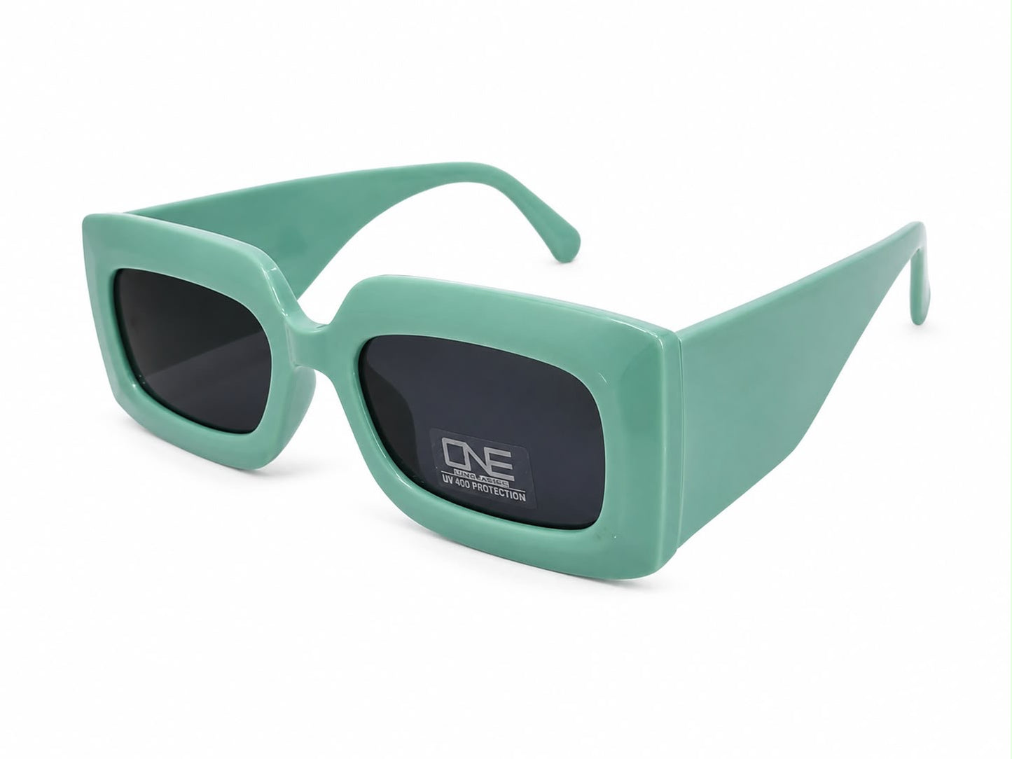 Lentes Dama rectangulares color menta