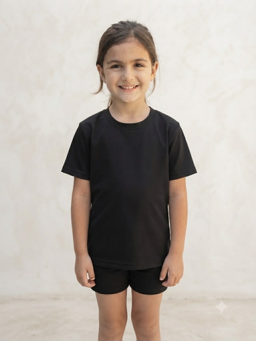 Blusa niña con estampado atrás divertido