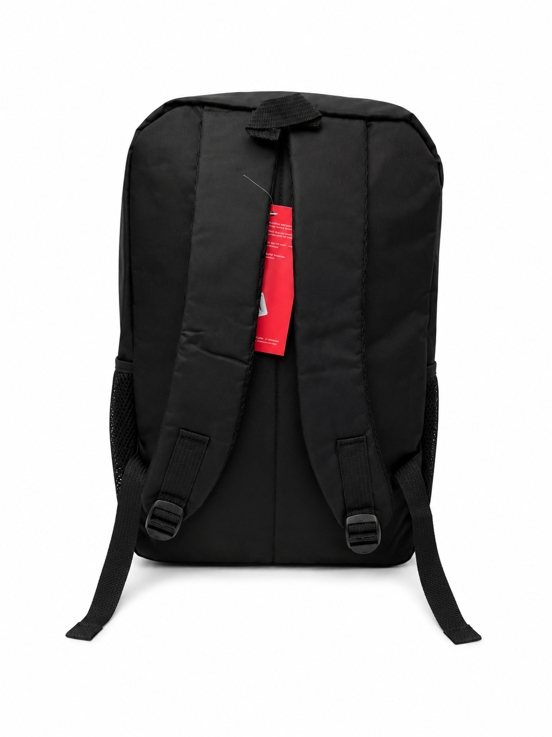 Set Mochila juvenil deportiva negra con estuche organizador y lapicera