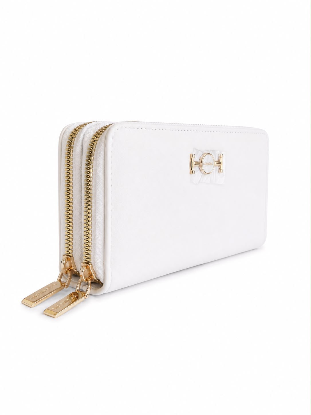 Cartera Dama tipo Wallet blanco elegante