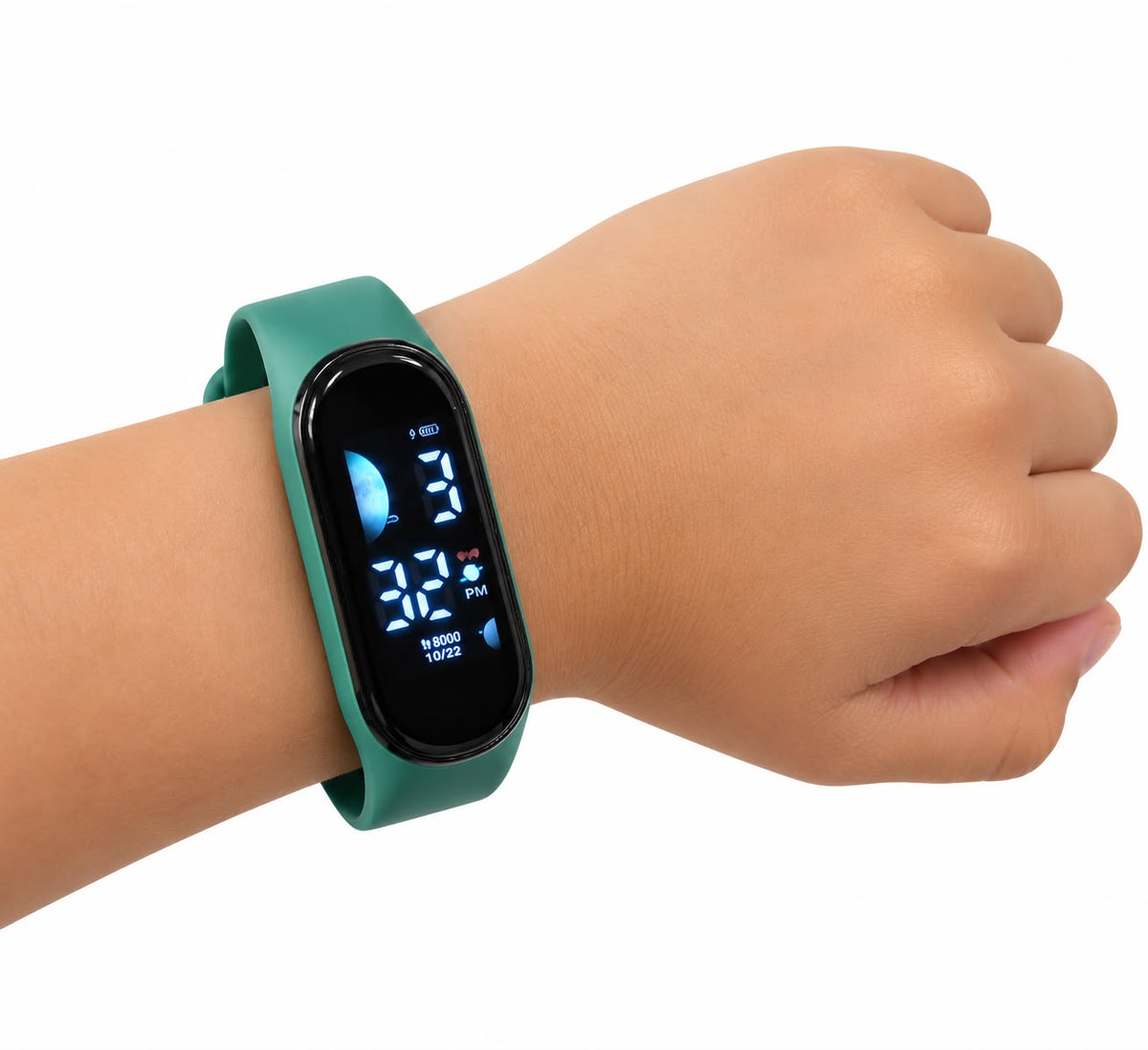Reloj infantil digital con pantalla LED
