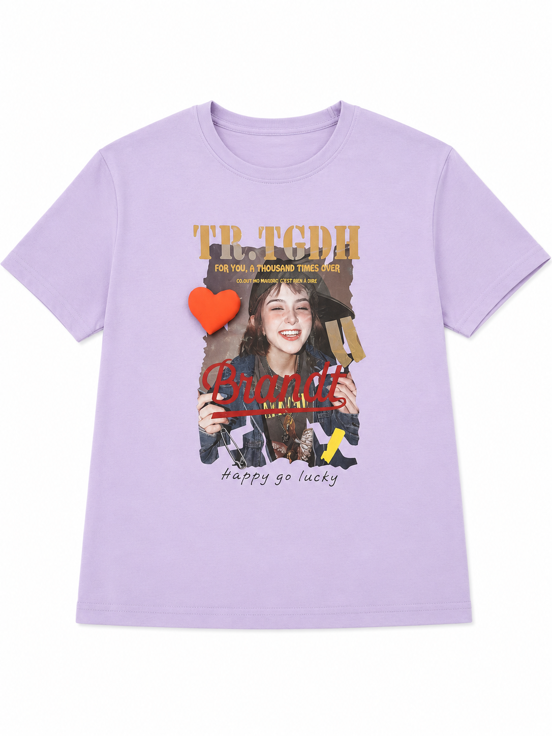Set niña playera estampada y short