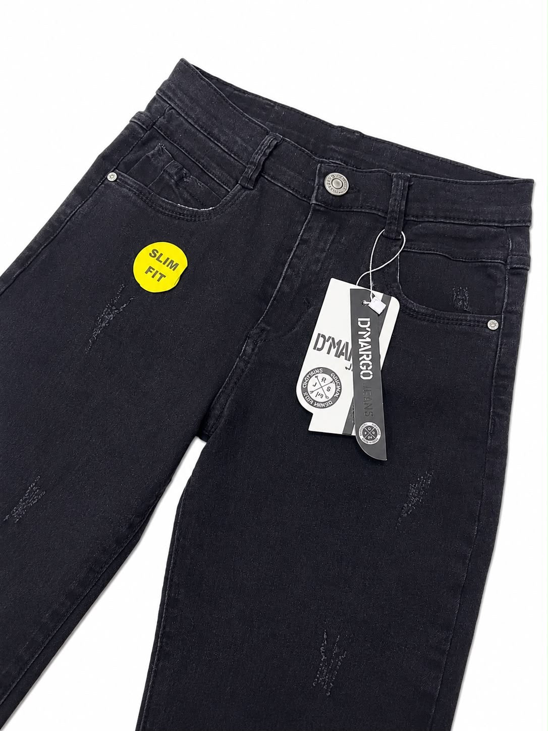 Pantalón niño de mezclilla slim fit