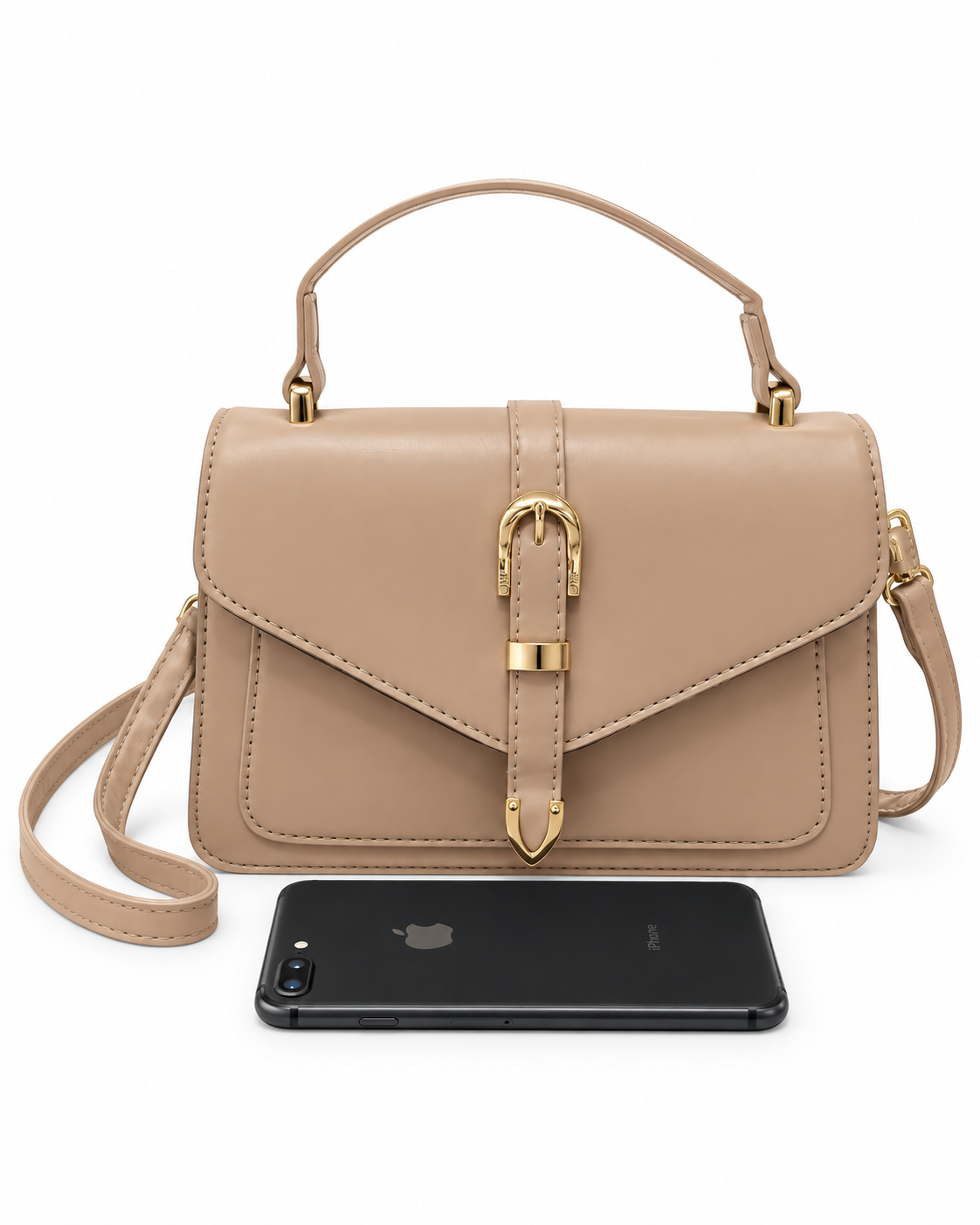 Bolsa dama elegante con correa ajustable