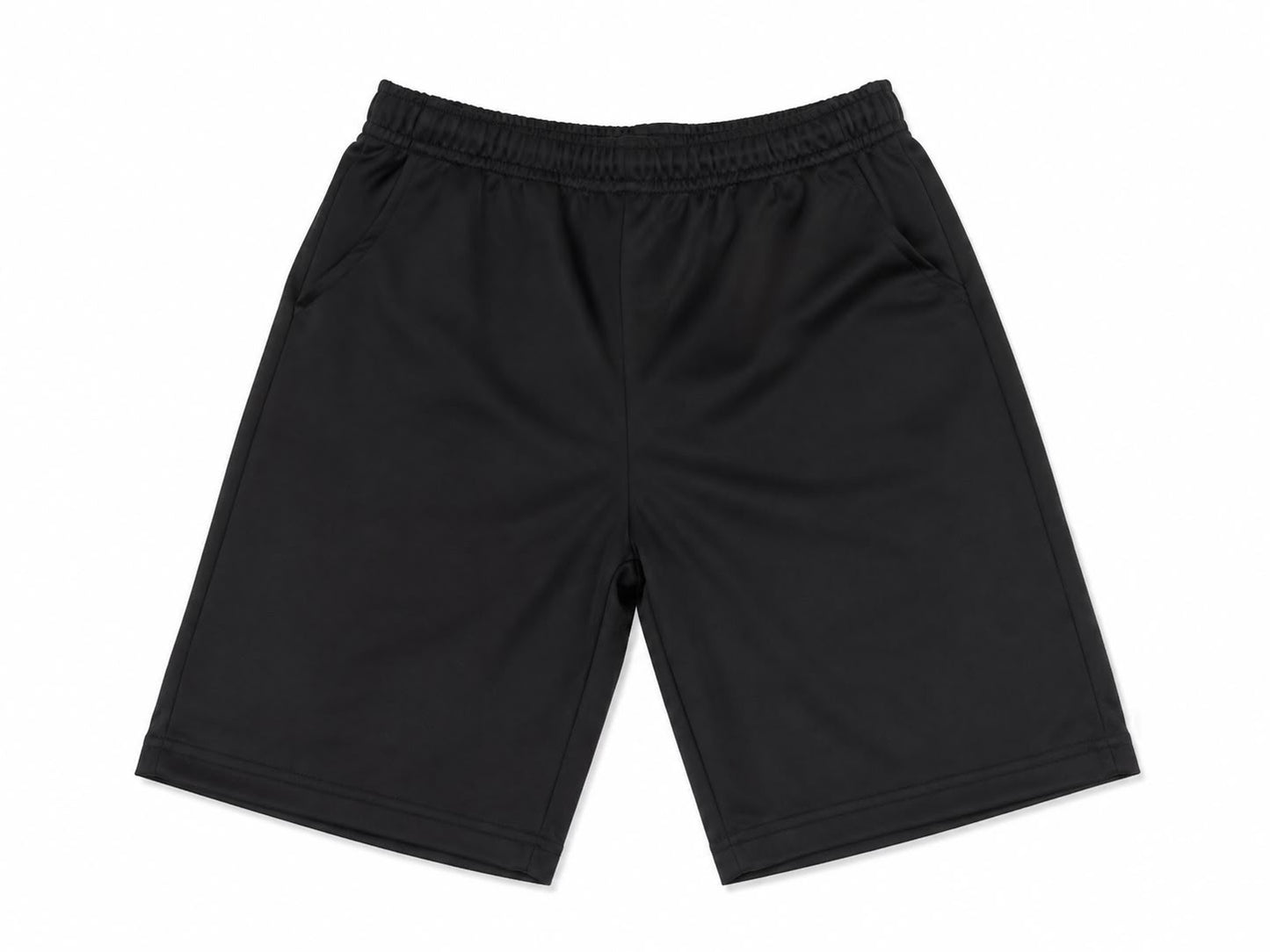 Set niño polo negro con short negro
