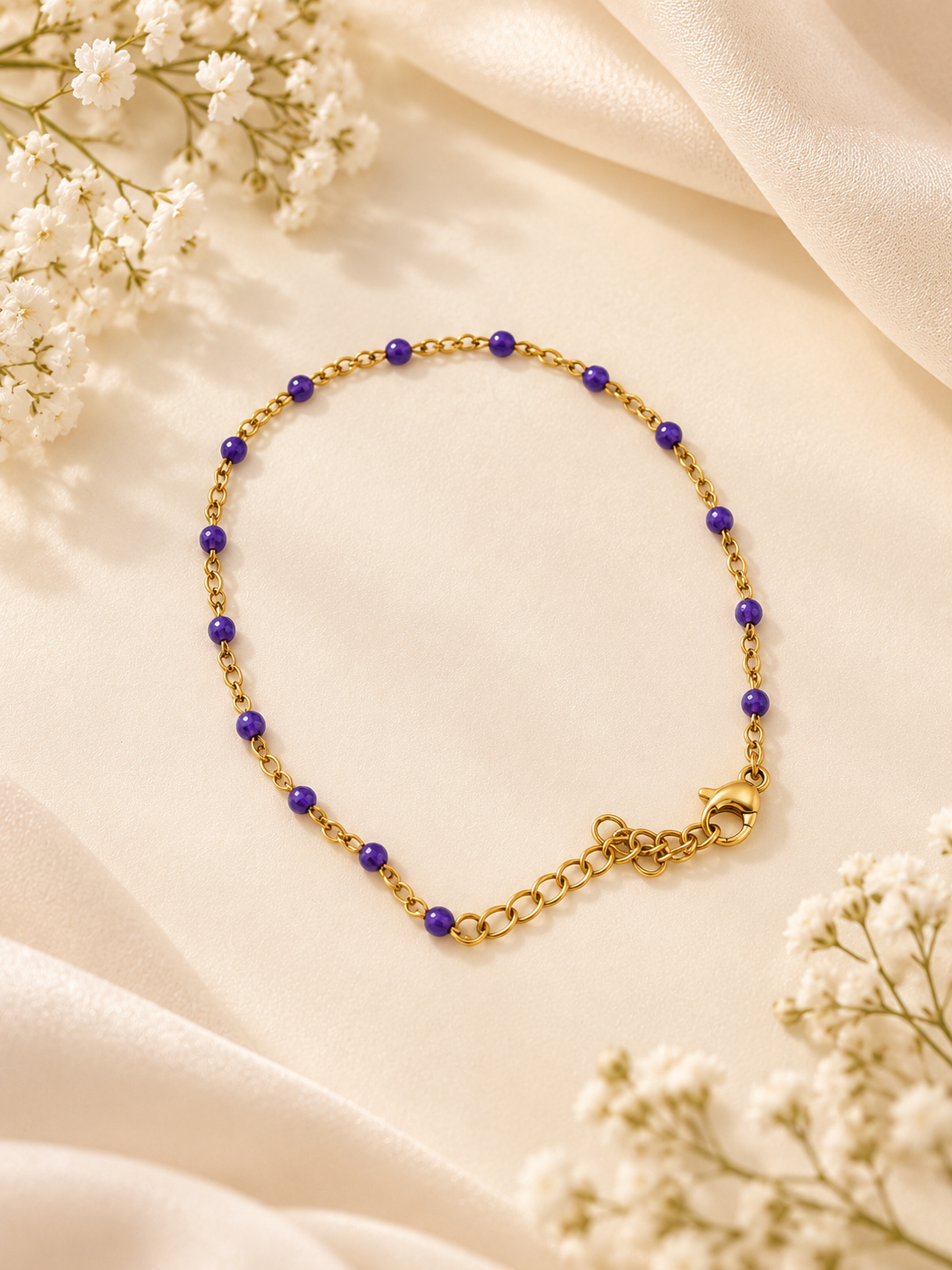 Pulsera dama cuentas decorativas⭐️