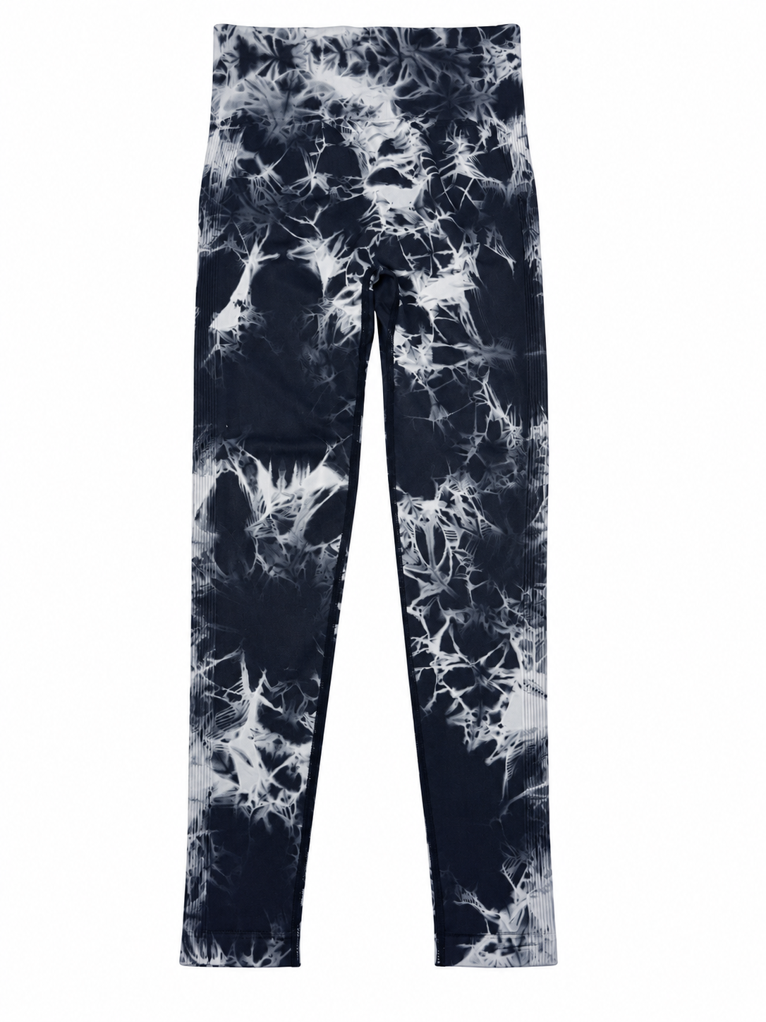 Leggins dama deportivo tie-dye negro