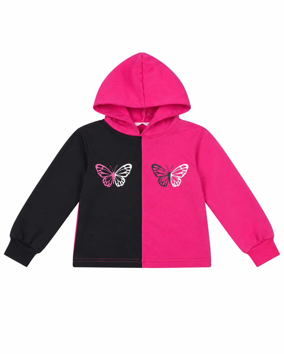 Set niña deportivo de 3 piezas en negro, rosa y blanco 🖤💗
