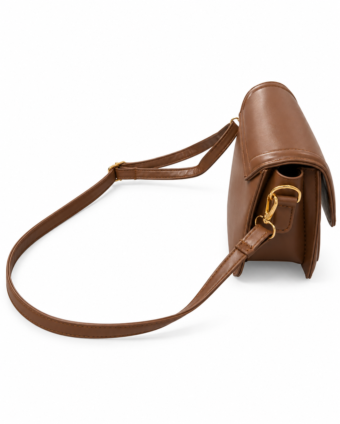 Bolsa dama con detalle de moñito y correa ajustable