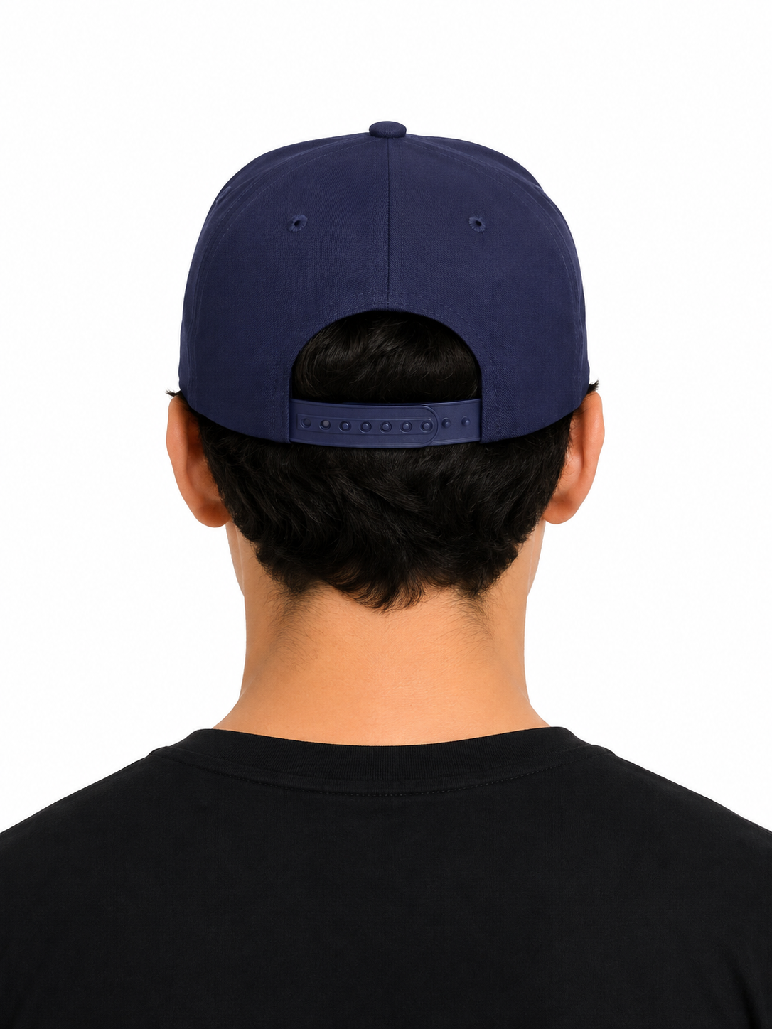 Gorra caballero azul marino estilo deportivo