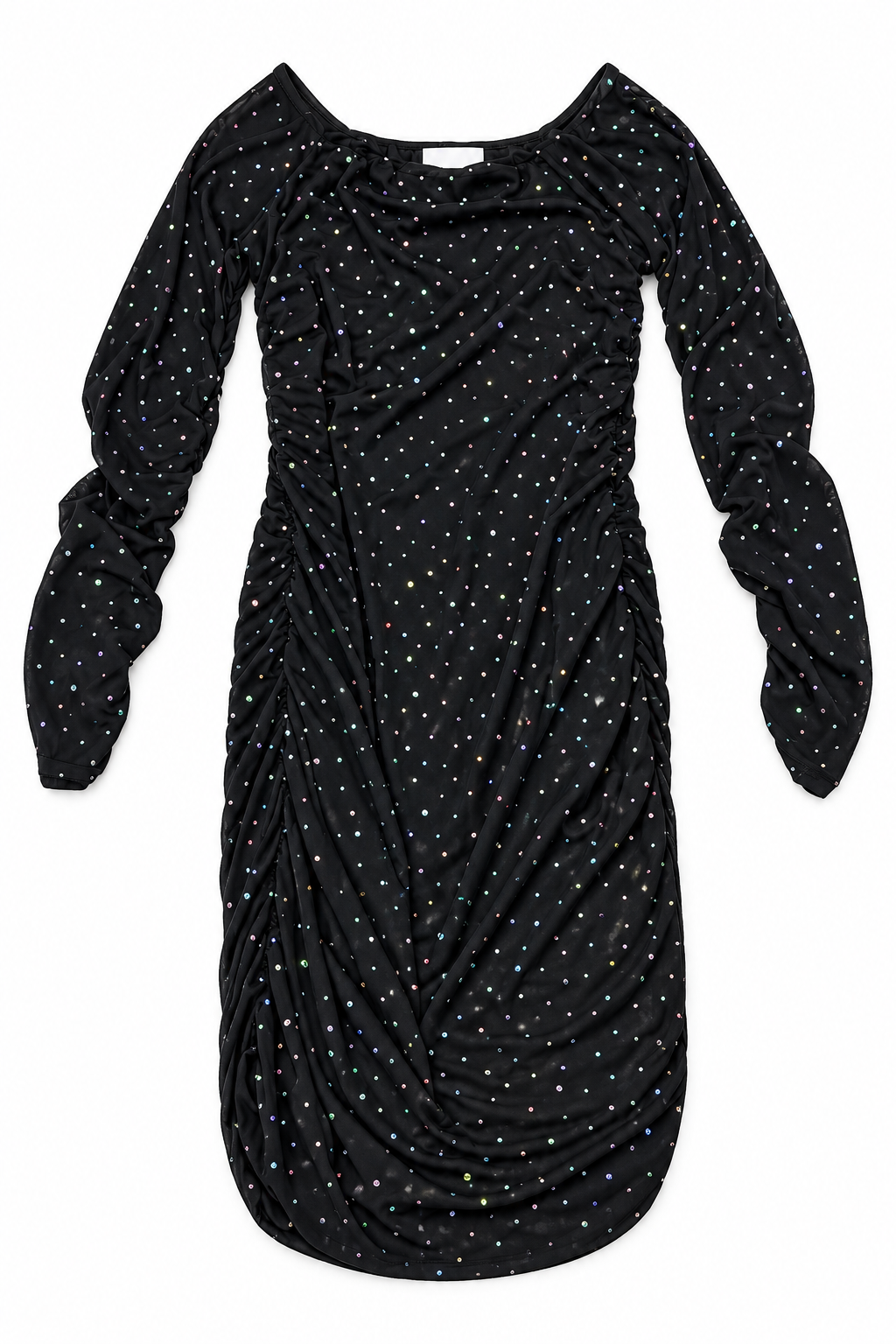 Vestido niña negro con brillos ✨🖤