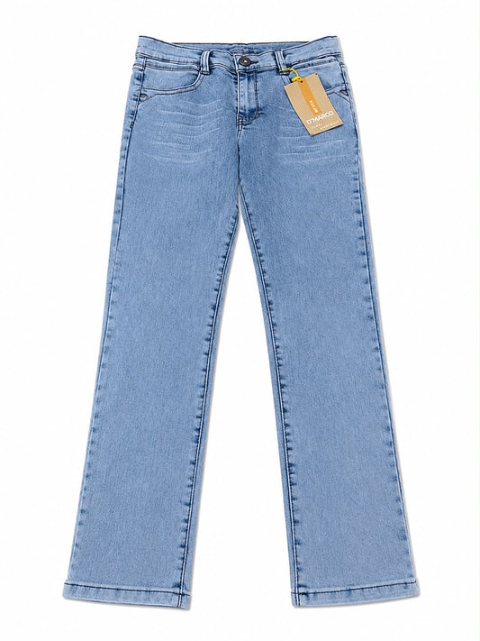 Pantalón niño de mezclilla azul claro