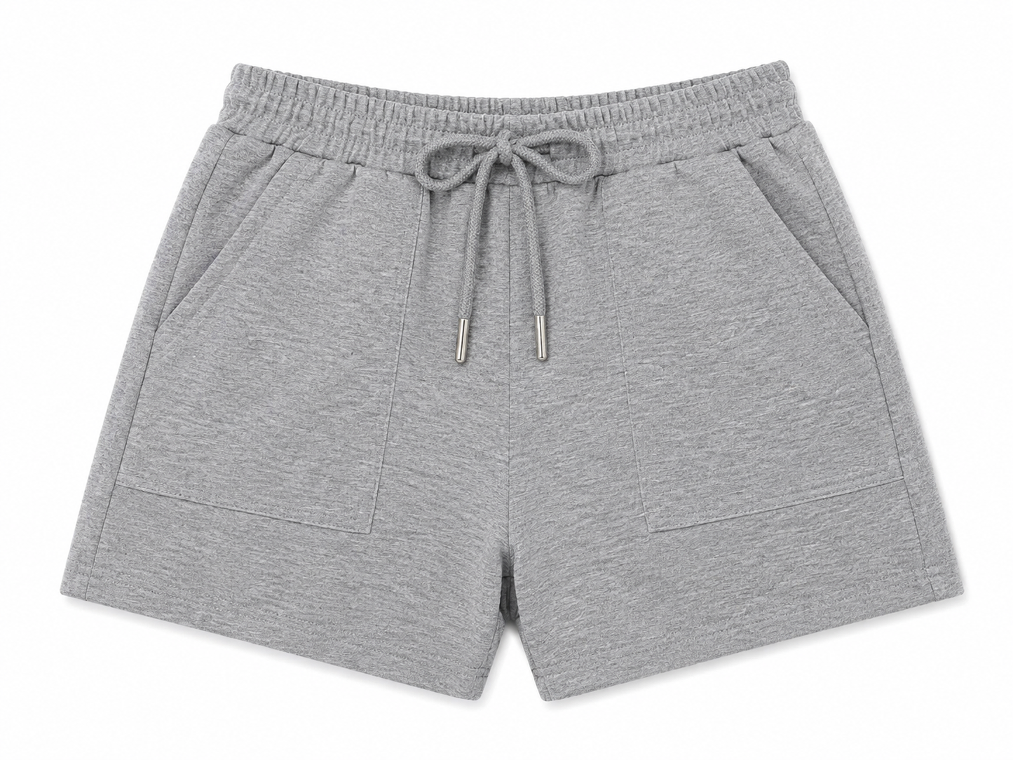 Set niña deportivo con sudadera y short gris