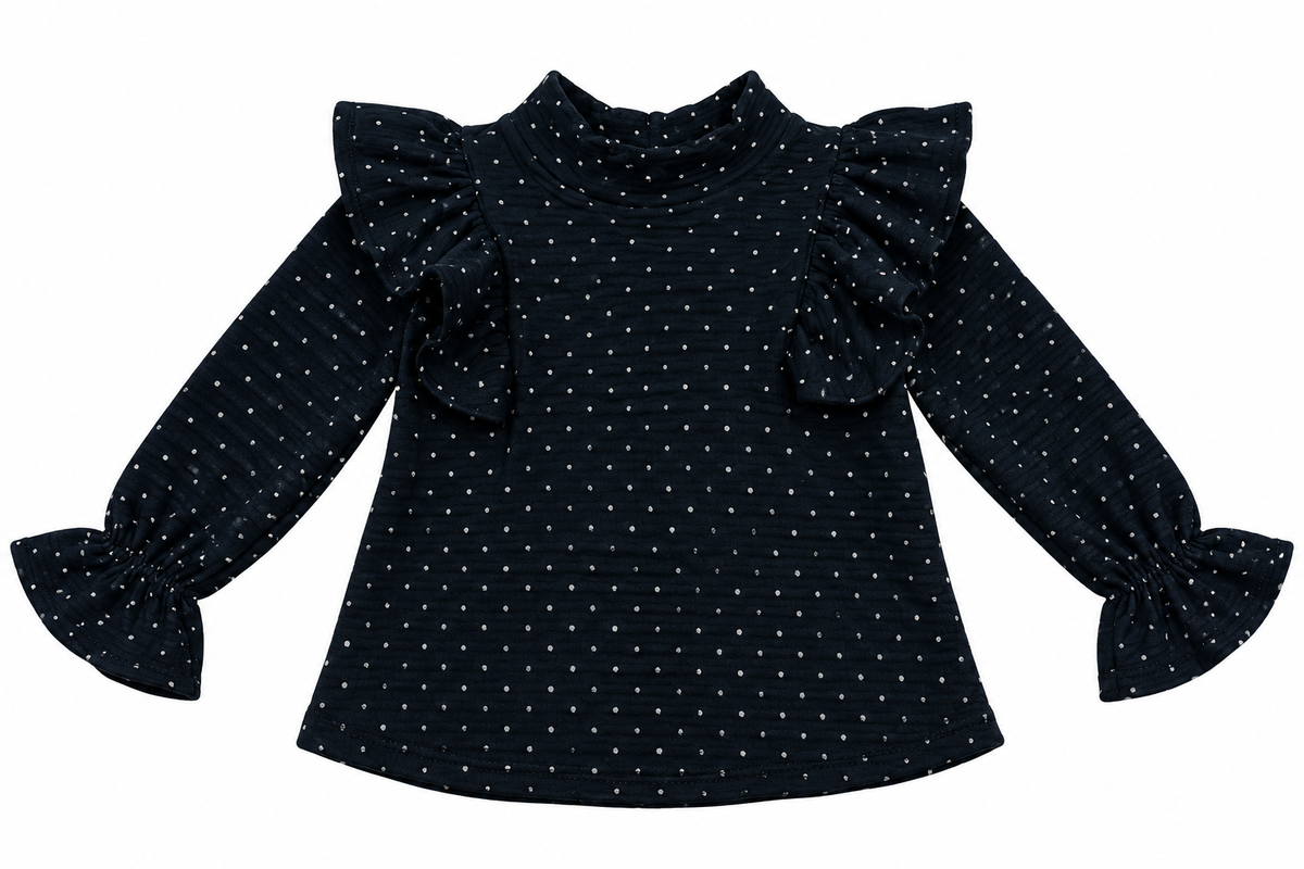 Vestido niña con tirantes de olanes