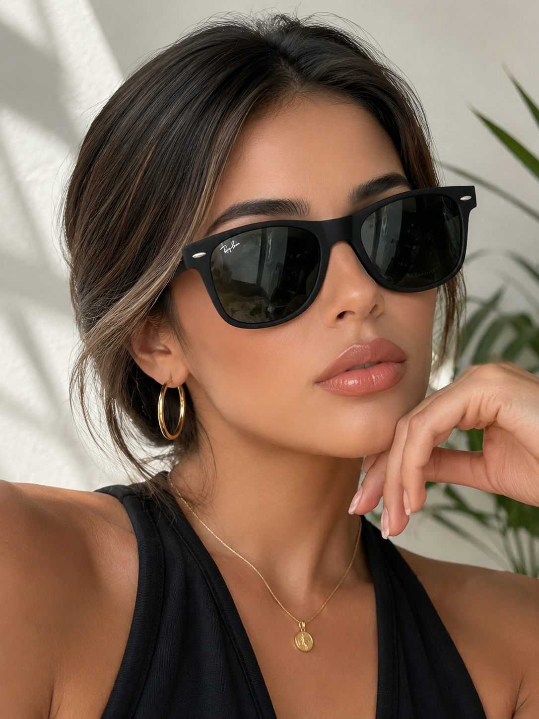 🕶️ Lentes de sol para adulto – Armazón negro