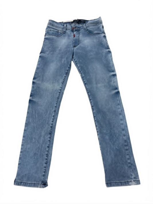 Pantalón Niño de Mezclilla Azul Claro Deslavado